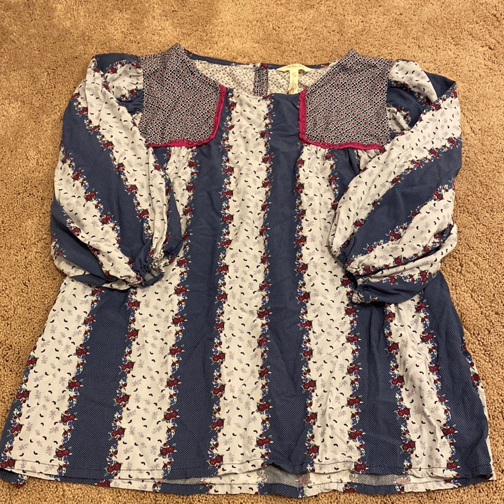 Matilda Jane top. Floral & flowy